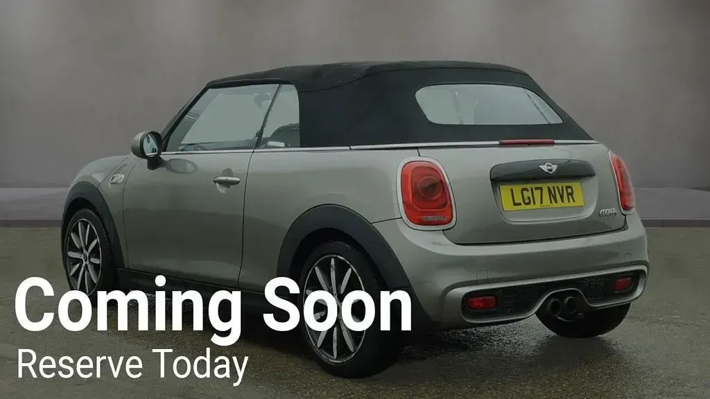Used Mini Cooper S Cabriolet 192 HP (141 kW) 2017 Silver Cabriolet
