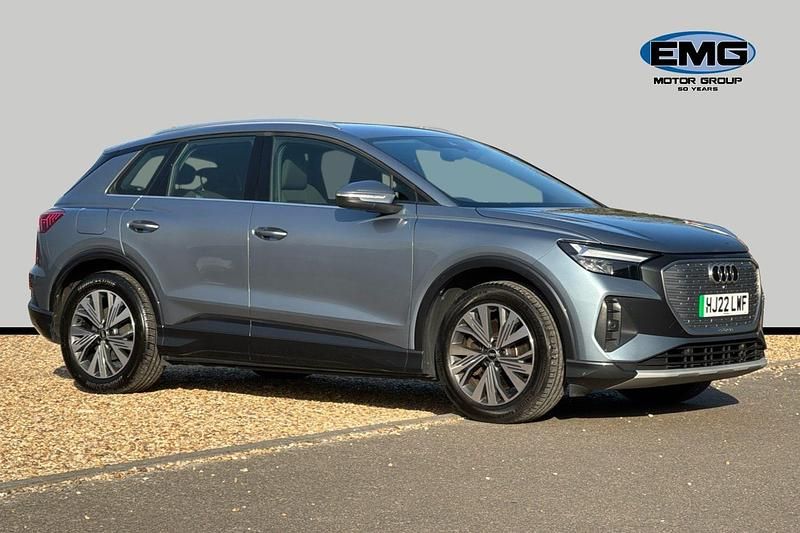 Used Audi Q4 e-tron Sport 150 kW (204 HP) 2022 Blue SUV