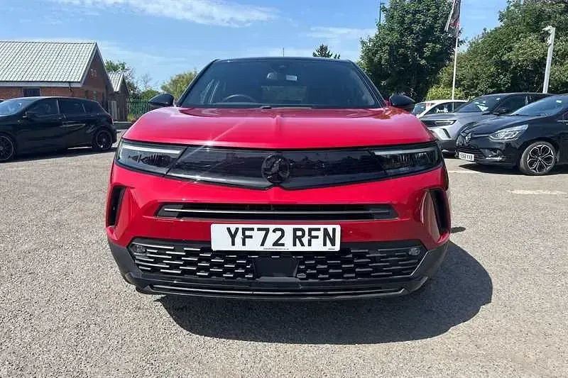 Used Vauxhall Mokka GS Line 100 kW (136 HP) 2022 Red SUV