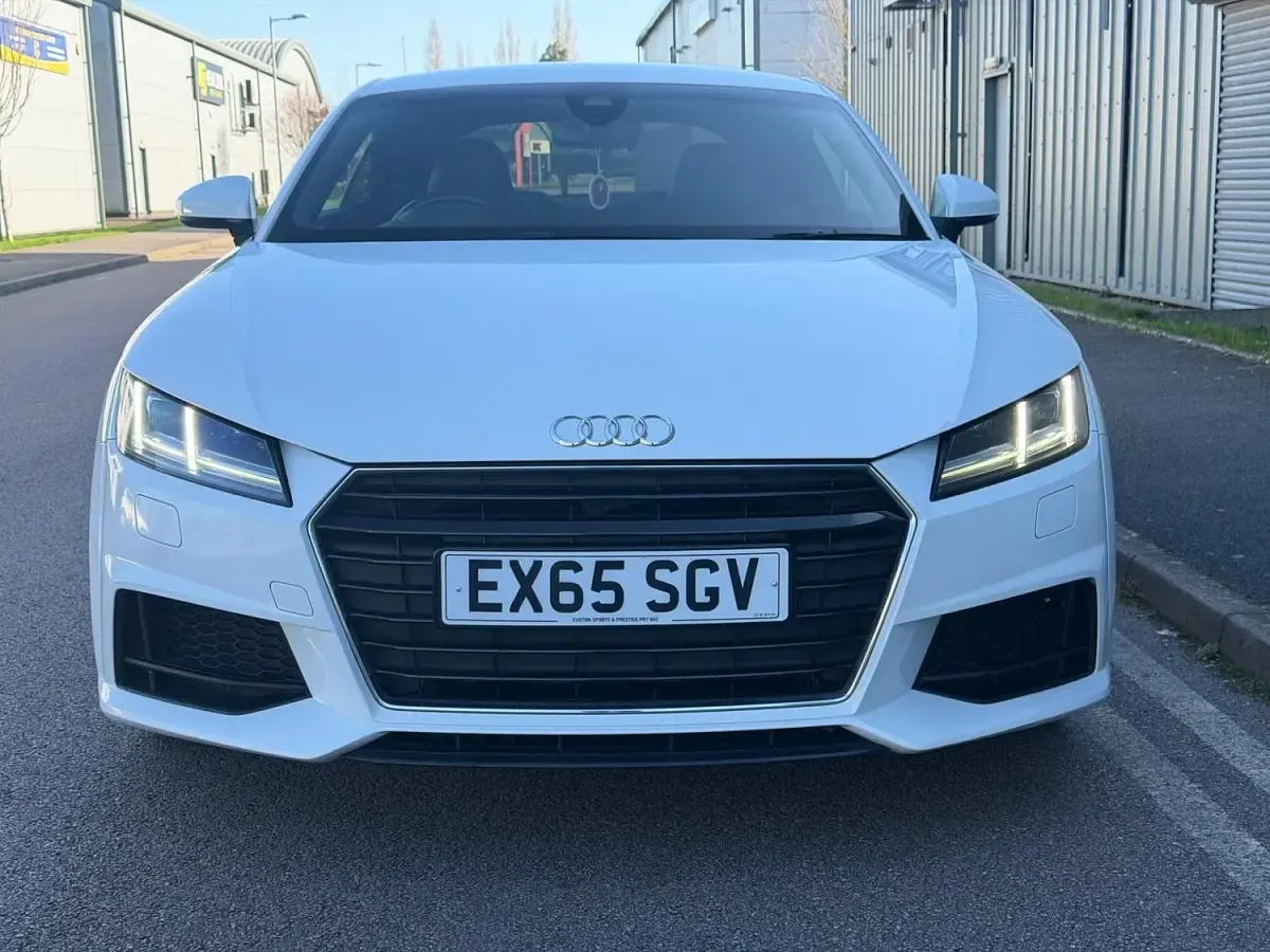 Used Audi TT S-Line 230 HP (169 kW) 2015 White Coupe