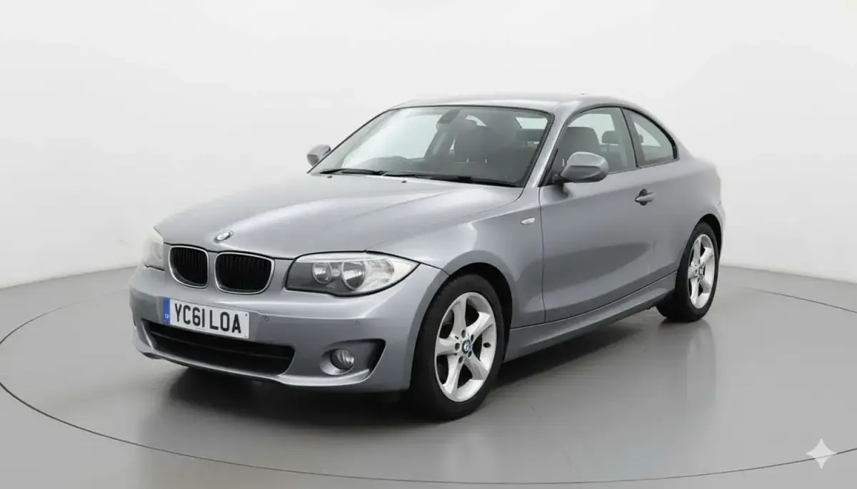Used BMW 118 Coupé Comfort Edition 143 HP (105 kW) 2011 Grey Coupe