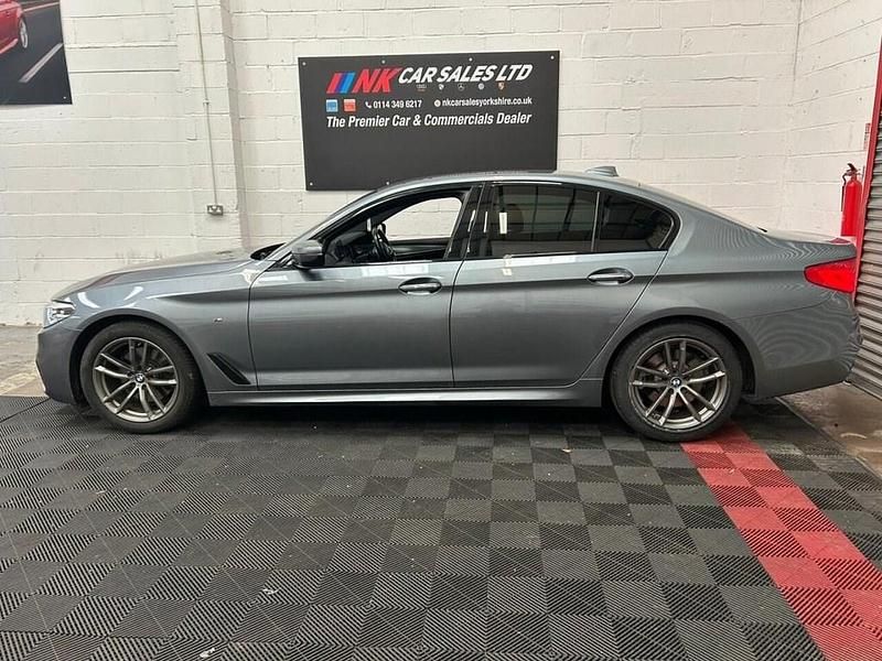 Used BMW 520 M Sport 190 HP (139 kW) 2017 Blue Sedan