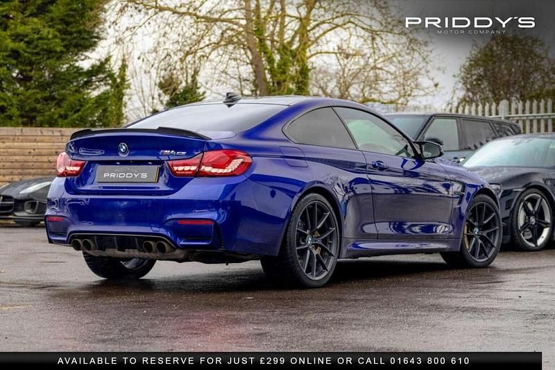 Used BMW M4 Luxury Line 2018 Blue Coupe