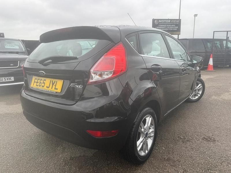 Used Ford Fiesta Zetec 2015 Black Hatchback