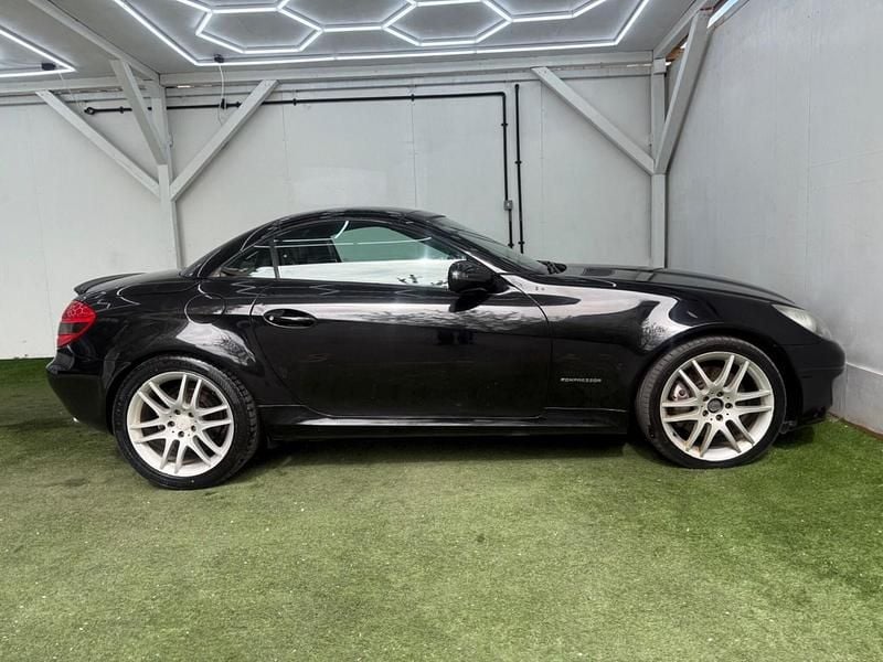 Used Mercedes SLK200 2008 Black Cabriolet