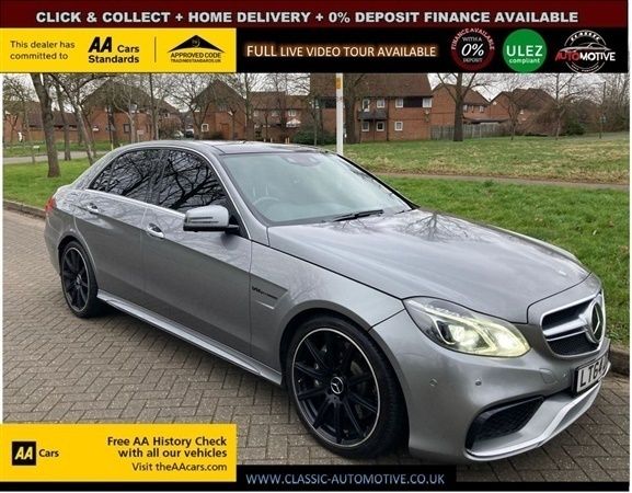 Silver Used 2014 Mercedes E63 AMG AMG Sedan | £25,495 - Image 1/1