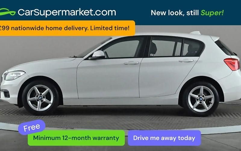 Used BMW 118 Comfort Edition 150 HP (110 kW) 2018 White Hatchback