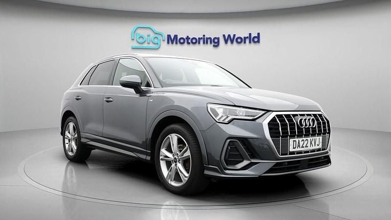 Grey Used 2022 Audi Q3 S-Line SUV | £22,200 (Fair price) - Image 1/4