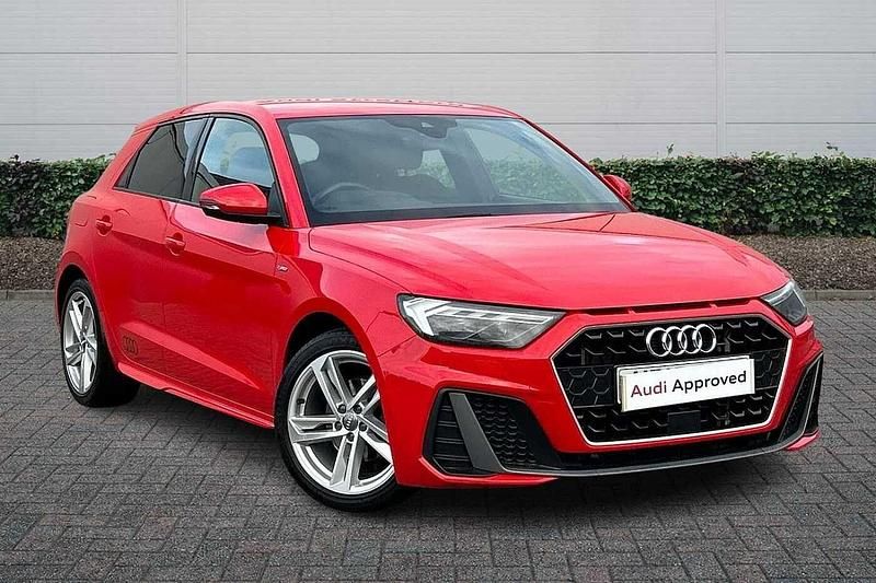Red Used 2019 Audi A1 S-Line Hatchback | £16,985 (Fair price) - Image 1/4