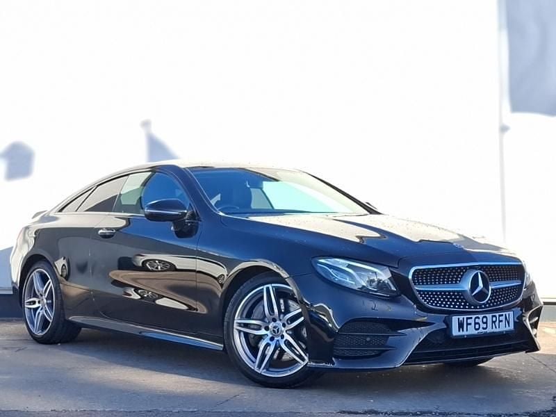 Black Used 2019 Mercedes E350 AMG line Coupe | £23,998 (Fair price) - Image 1/4