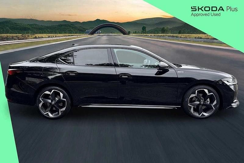 New Skoda Superb SportLine 148 HP (108 kW) 2025 Midnight black metallic Hatchback