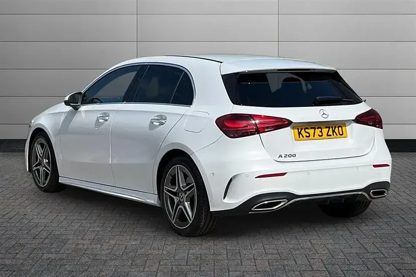 Used Mercedes A200 Executive 163 HP (119 kW) 2023 Digital white Hatchback