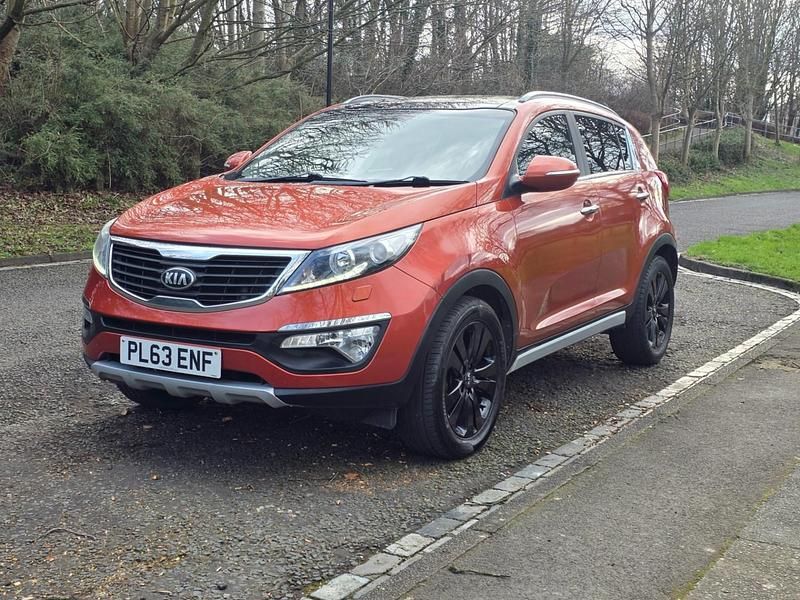 Used Kia Sportage 2013 Orange SUV
