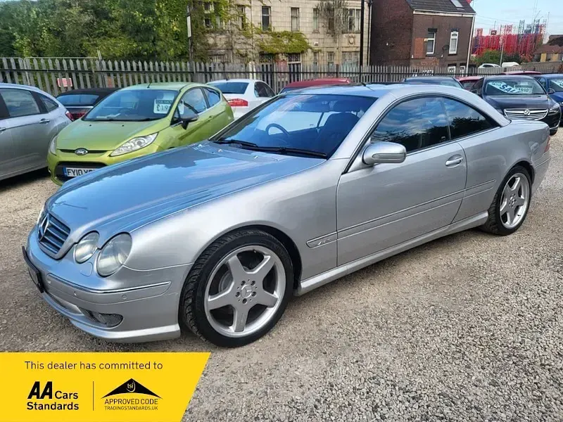 Used Mercedes CL600 362 HP (266 kW) 2000 Silver Coupe