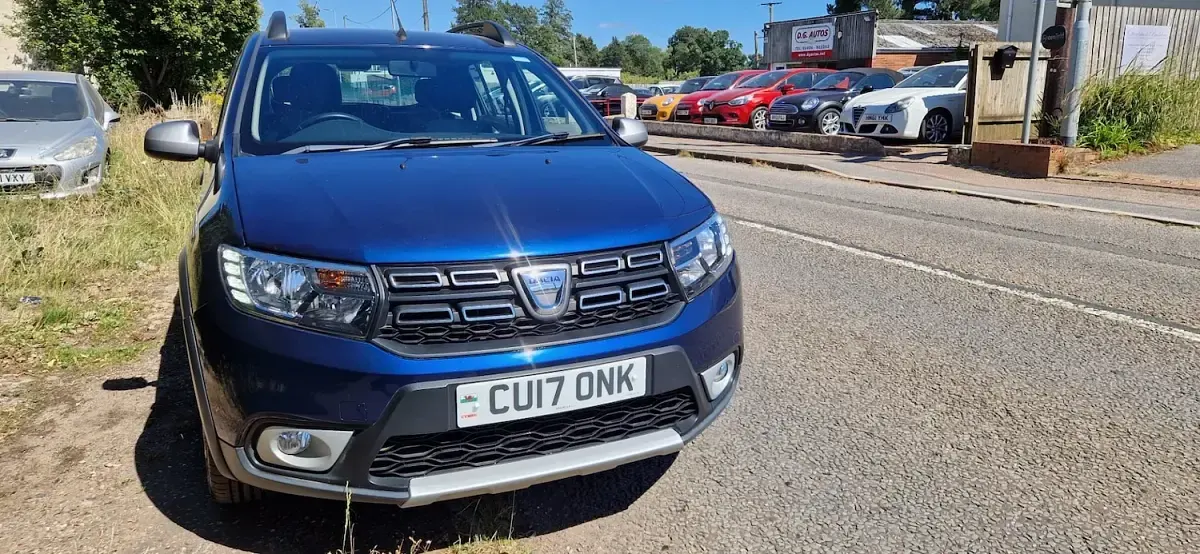 Used Dacia Sandero Ambiance 90 HP (66 kW) 2017 Blue Hatchback