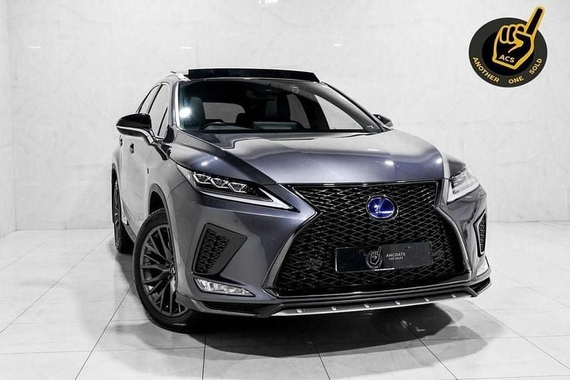 Grey Used 2022 Lexus RX450h Sport Line SUV | £33,000 (Good price) - Image 1/4