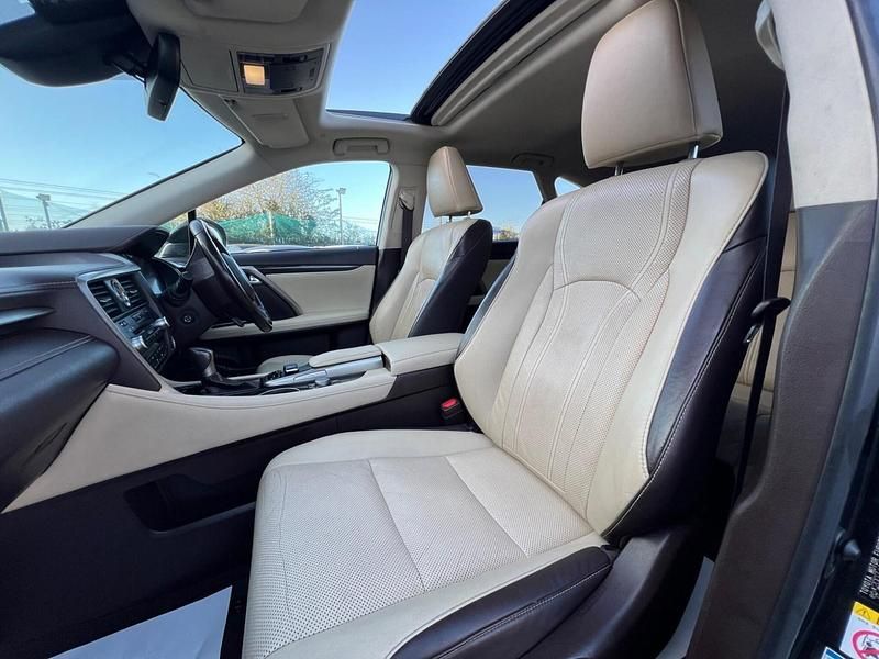 Used Lexus RX450hL Luxury Line 2018 Black Estate