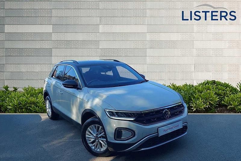 Ascot grey Used 2023 VW T-Roc Life SUV | £21,990 (Fair price) - Image 1/4