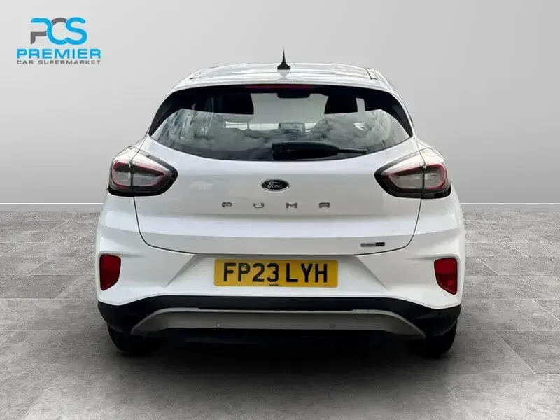 Used Ford Puma Titanium 125 HP (91 kW) 2023 Frozen white (premium paint) SUV