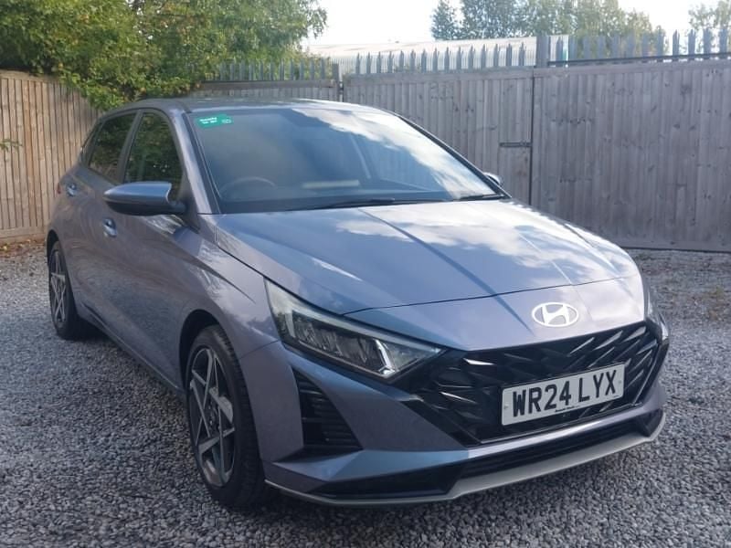 Blue Used 2024 Hyundai i20 Premium Hatchback | £19,498 (Expensive) - Image 1/4