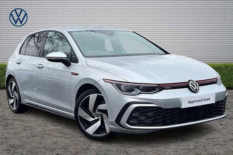 Used VW Golf VIII GTI 245 HP (180 kW) 2021 Silver Hatchback