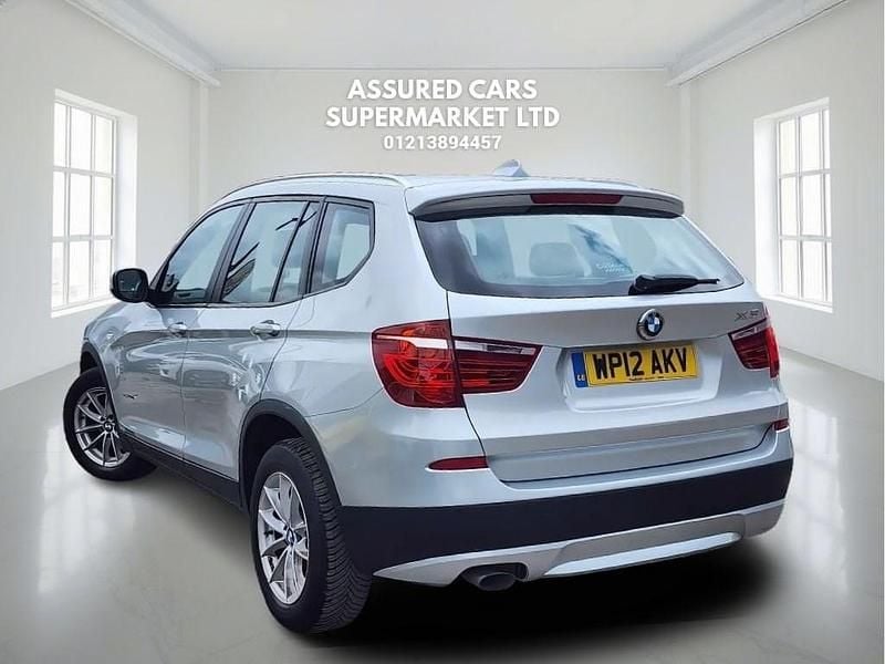 Used BMW X3 Sport Line 184 HP (135 kW) 2012 Silver SUV