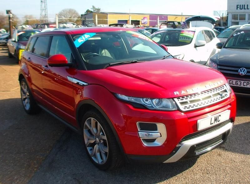 Used Land Rover Range Rover evoque Autobiography 2015 Red Estate