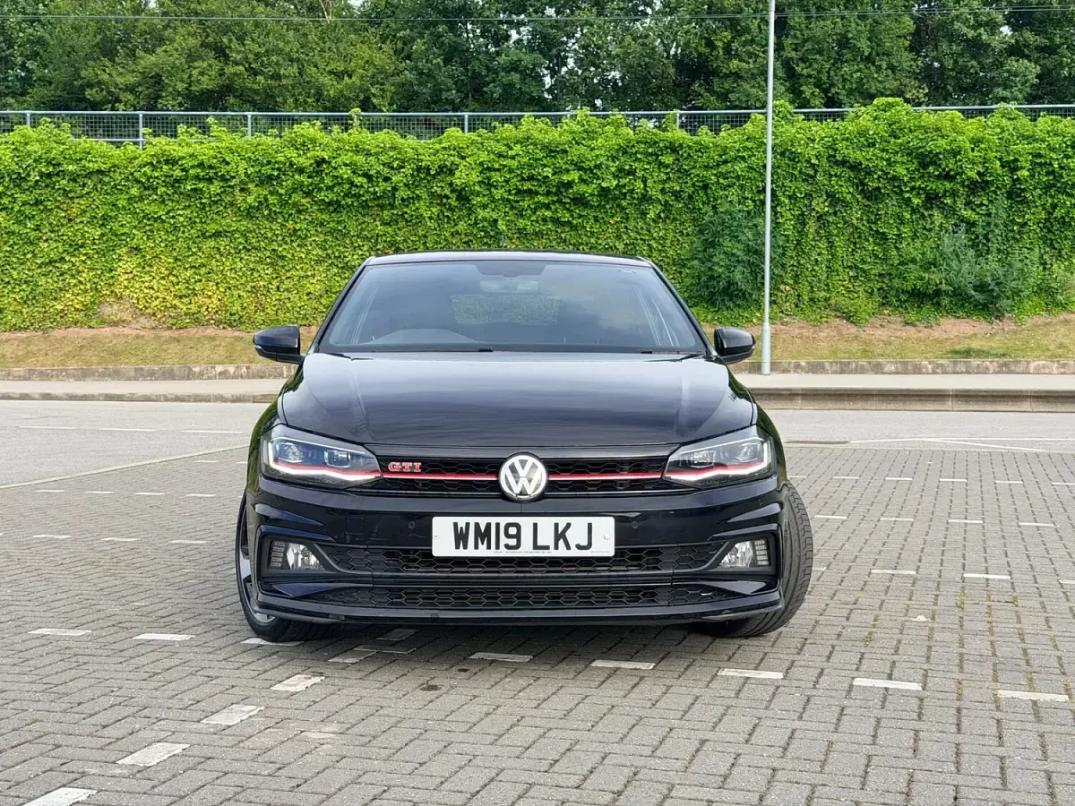 Used VW Polo GTI 200 HP (147 kW) 2019 Black Hatchback