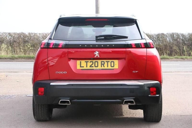 Begagnad Peugeot 2008 GTi 153 HK (112 kW) 2020 Röd SUV