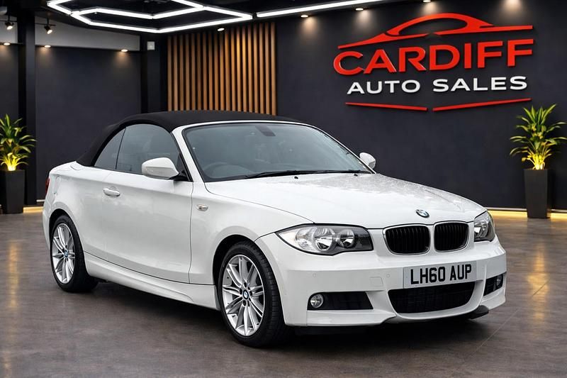 Used BMW 120 Cabriolet M Sport 2010 White Cabriolet