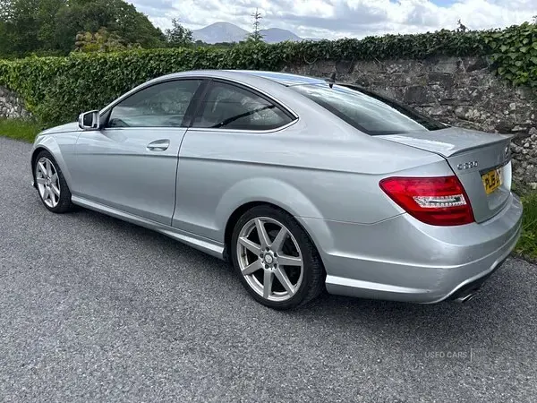 Used Mercedes C220 Sport Edition 170 HP (125 kW) 2015 Silver Coupe