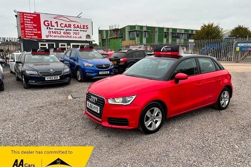 Red Used 2016 Audi A1 Sportback Design Hatchback | £8,310 (Fair price) - Image 1/1