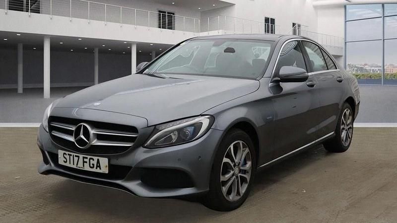 Used Mercedes C350e 293 HP (215 kW) 2017 Grey Sedan