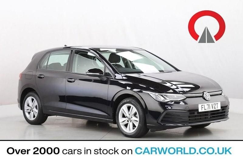 Used VW Golf VII Life 150 HP (110 kW) 2021 Black Hatchback