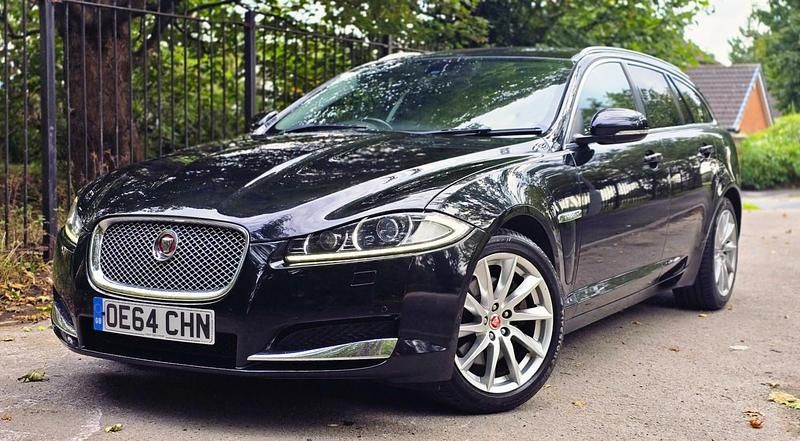 Used Jaguar XF Sportbrake Premium Luxury 2014 Black Estate
