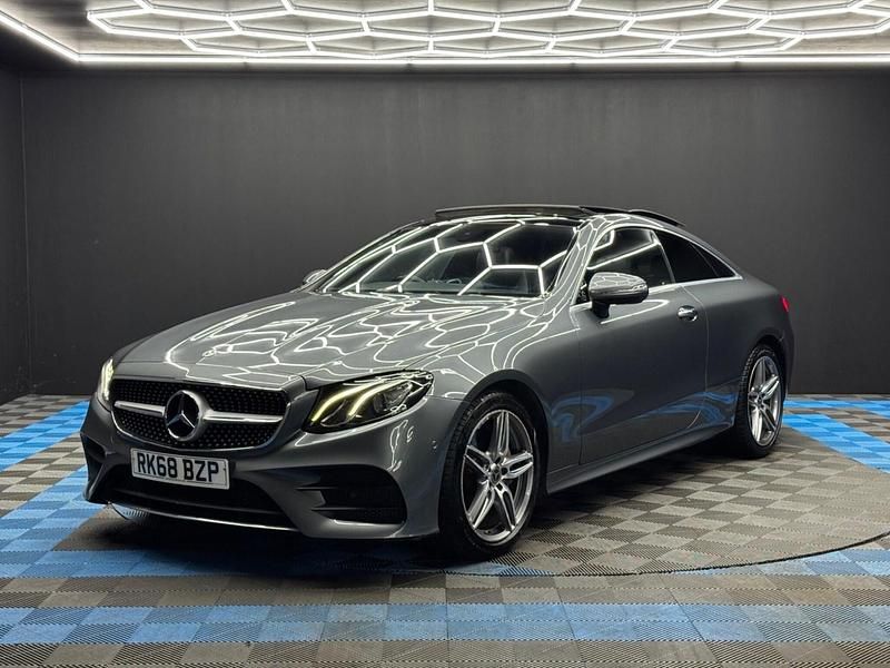 Gebraucht Mercedes E220 AMG Line Premium 2018 Grau Coupé