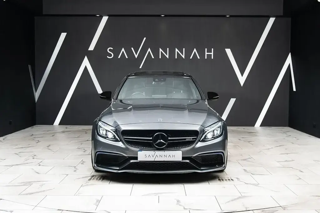 Begagnad Mercedes C63 AMG Premium 2017 Grå Sedan