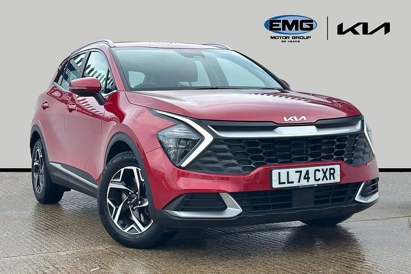Red Used 2024 Kia Sportage 2 SUV | £22,695 (Good price) - Image 1/3