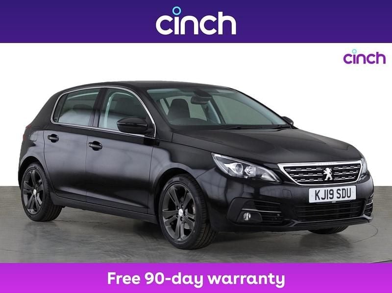 Black Used 2019 Peugeot 308 Allure Hatchback | £7,699 (A bit pricey) - Image 1/3