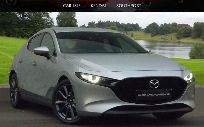 Silver Used 2021 Mazda 3 Inclusive Hatchback | £16,995 (Fair price) - Image 1/3