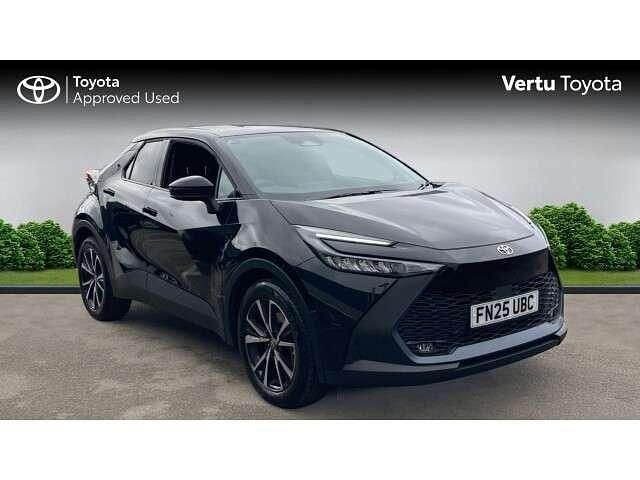 Black Used 2025 Toyota C-HR Design SUV | £29,959 (Expensive) - Image 1/4