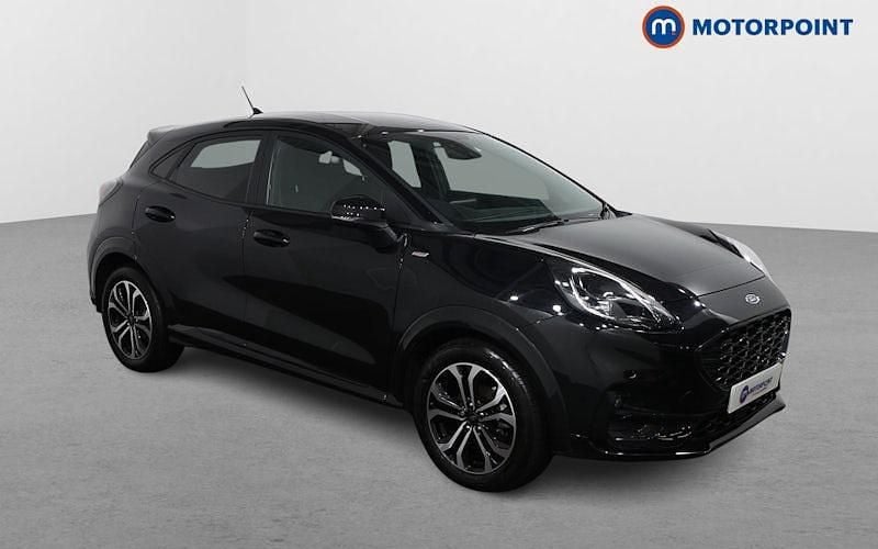 Black Used 2023 Ford Puma ST-Line Hatchback | £15,499 (Good price) - Image 1/4