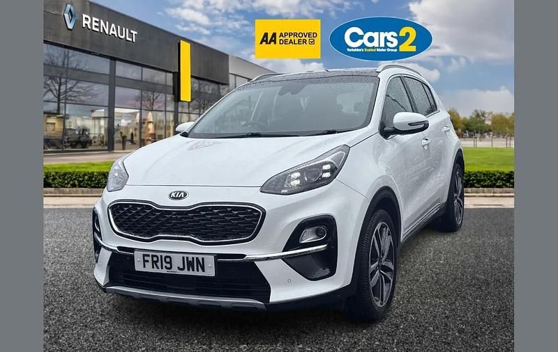 Used Kia Sportage 136 HP (100 kW) 2019 White SUV