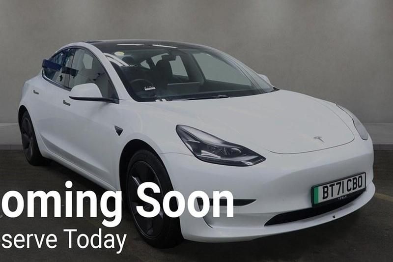 White Used 2021 Tesla Model 3 Long Range AWD Sedan | £15,990 (Fair price) - Image 1/1