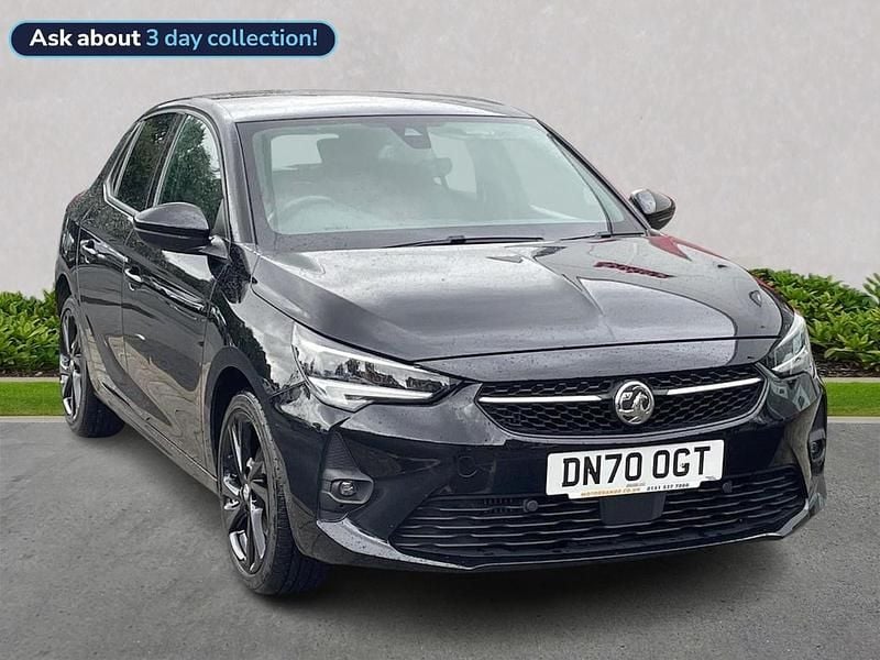 Black Used 2020 Vauxhall Corsa SRi Hatchback | £9,490 (Fair price) - Image 1/4