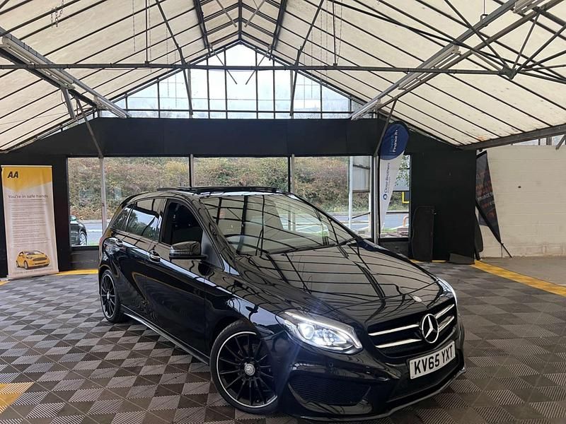 Black Used 2015 Mercedes B200 AMG Line Premium Plus MPV | £9,795 (Fair price) - Image 1/3