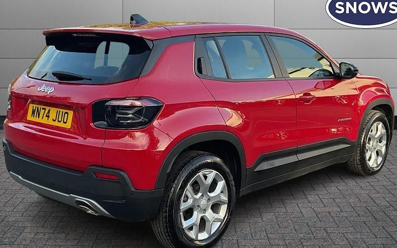 Used Jeep Avenger Altitude 101 HP (74 kW) 2024 Red SUV