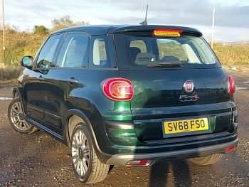 Used Fiat 500L Cross 95 HP (69 kW) 2018 Green MPV