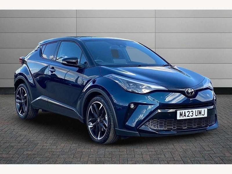 Blue Used 2023 Toyota C-HR+ Sport SUV | £21,991 - Image 1/3