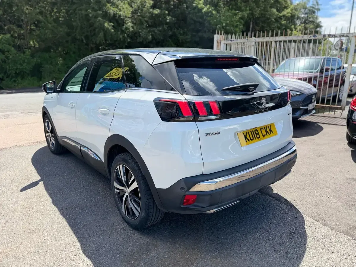 Used Peugeot 3008 GT-line 2018 White SUV